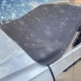 Thickened Car Front Snow Shield, Windshield Snow Proof Frost Proof And Windproof Car Clothing