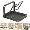 thumbnail image 1 of Thickened Carbon Steel Pot Lid Holder, Anti-Rust Kitchen Spoon Rest, Heat-Resistant Stovetop Organizer, Multifunctional Storage Rack for Cooking Spatulas & Kitchen Pot Lids, 1 of 10