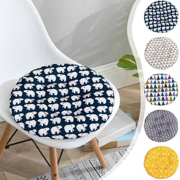 Thickened Chair Cushion 17.7x17.7x2.4in Soft Seat Cushion for Dining Chairs Ergonomic Chair Pads for Office Home Car by PALIFEUR