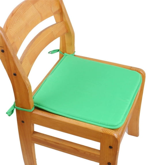 Thickened Chair Cushion with Straps - Memory Foam Seat Pad for Office Chairs, Dining, Wheelchair & Back Pain Relief - Non Slip & Machine Washable