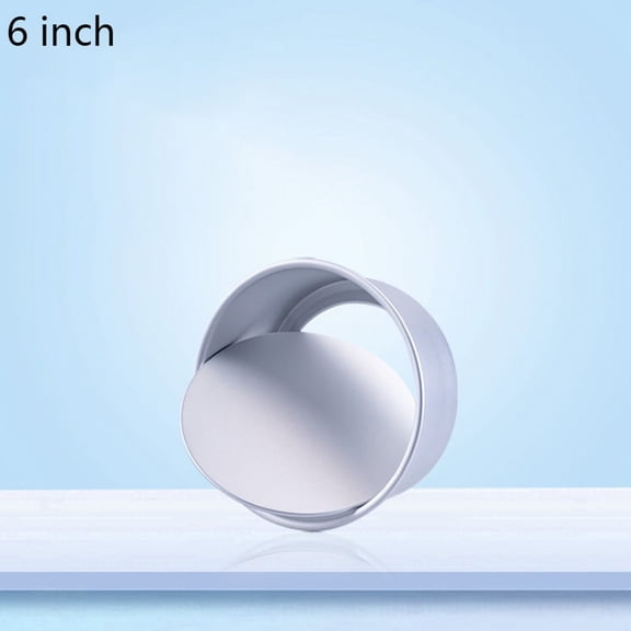 Thickened Circular Movable Cake Pan, for Cheese Sponge Cake and Live Base, Round Cake Pan with Hollow Removable Bottom for Baking, 6 Inch