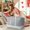 thumbnail image 1 of Thickened Coarse And Linen Clothing Quilt Storage Bag Quilt Bag Washable Storage Bag Soft Storage Box Moving Bag, 1 of 7