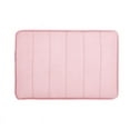 thumbnail image 1 of Thickened Coral Velvet Vertical Striped Memory Cotton Kitchen Mat for Bathroom Non-Slip Home Carpet, 1 of 3