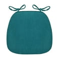 thumbnail image 1 of Thickened Corduroy Chair Cushion, Ergonomic Seat Pad with Removable Washable Cover, Non-Slip Base & Adjustable Straps for Office Desk Home Sedentary Chairs, Soft Lined Comfort Support, 1 of 6