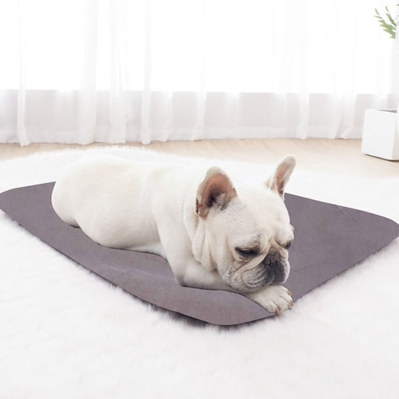 Thickened Corduroy Dog Bed with Removable Cover for Small Pets Washable Winter Warm Kennel Non-Slip Base