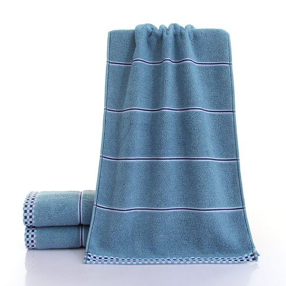 Thickened Cotton Towel With Strong Water Absorption Universal Towel For Adults And Children Solid ColorSkin Friendly Towel