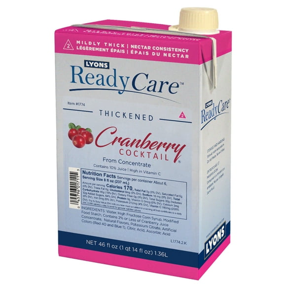 Thickened Cranberry Cocktail - Nectar/Level 2