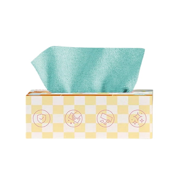 Thickened Disposable Kitchen Cloth,Cleaning Cloths,Washable Dishcloth, Dry and Wet Use Cleaning Rags, Pull-Out Lazy Cleaning Cloths for Dishes, Countertops, Home Kitchen Cleaning,20 Pieces Each Pack