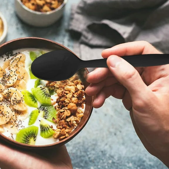 Thickened Disposable Scoop DS1 Large Soup Plastic Scoop Fruit Scoop Ice Dessert Scoop Soup Scoop Takeaway Pack High-quality