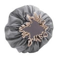 thumbnail image 1 of Thickened Double-Layer Waterproof Shower Cap, Comfortable Elastic Hair Protector for Bath and Shower, Reusable Bathing Accessory for Women and Men, Home Spa Essential, 1 of 4