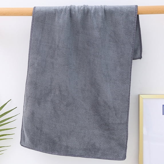Thickened Double-Sided Microfiber Car Drying Towel, Large 30x60cm Water Absorbent Cleaning Cloth, Non-Scratch, Lint-Free, for Car Wash & Detailing