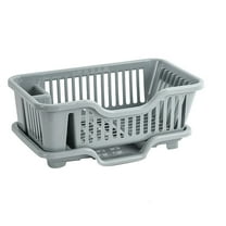 Thickened Draining Dish Rack Single Layer Dish Rack Tableware Storage Rack Kitchen Dish Rack Storage Space Saving Kitchen Storage Tray Rack Home Decor