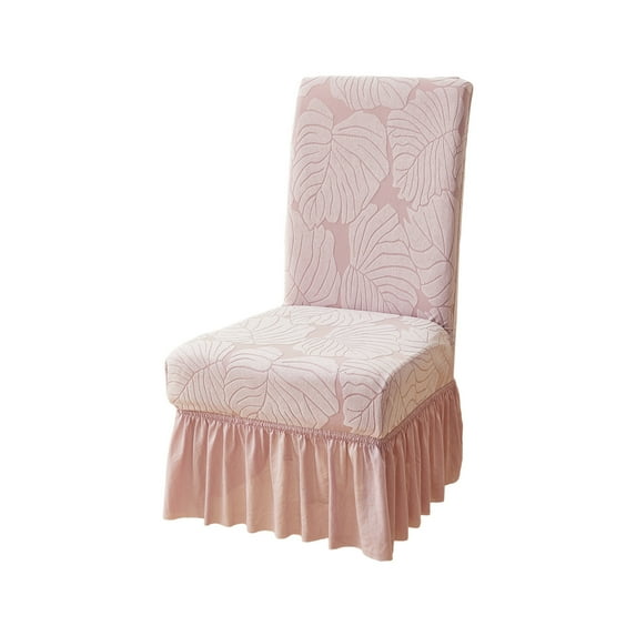 Thickened Elastic Jacquard Chair Covers, Skirt-Style Dining Chair Protector for Elegant Home Decoration, High Elasticity, Versatile Design for Events, Formal Dinners