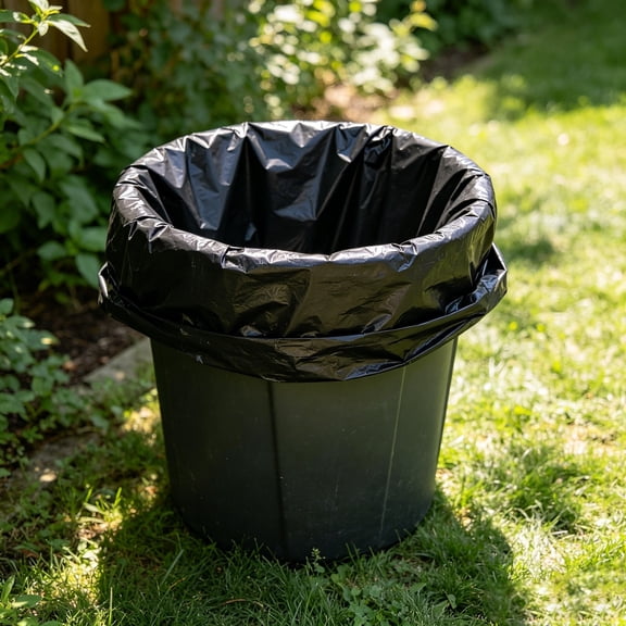 Thickened Enlarged Biodegradable Disposable Garbage Bags Household Outdoor Waste Bin Liners
