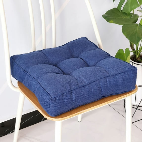 Thickened Ergonomic Seat Cushion with Removable Cover for Office, Dining, and Car Chairs