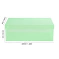 thumbnail image 1 of Thickened Flip-Fold Transparent Shoe Storage Box | Plastic Foldable Organizer for Men, Women & Kids | 28x18x9.5cm | Breathable, Space-Saving Design, 1 of 2