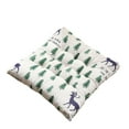 thumbnail image 1 of Thickened Floor Pillow Cushion, Square Tatami Mat for Yoga, Meditation, and Seating, Soft Cushion for Living Room, Sofa, and Balcony ( Jungle Deer Pattern ), 1 of 8