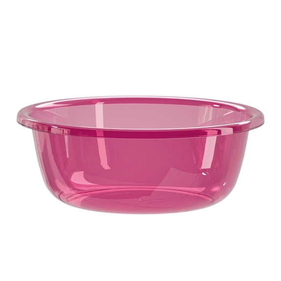 Thickened Highly Transparent Plastic Basin, Household Multipurpose Washbasin, Durable Tub for Student Dormitory, Kitchen Cleaning, Laundry and Daily Face Washing