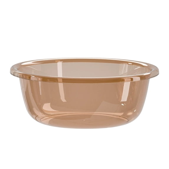 Thickened Highly Transparent Plastic Basin, Household Multipurpose Washbasin, Durable Tub for Student Dormitory, Kitchen Cleaning, Laundry and Daily Face Washing