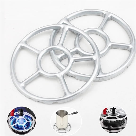 Thickened Holder Gas Cooker Support Rack Cast Stainless Iron Stove Ring Heat Diffuser Black Pans Pot Reducer Kitchen Supplies