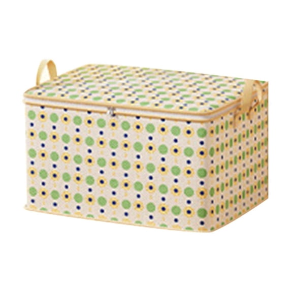 Thickened Household Clothing Storage Bag,Large Capacity Storage Bag,Quilt Moving Packing Bag,Foldable Storage Bag,Waterproof Storage Bag,Bedroom Storage,Zipper Closure,Durable Organizer