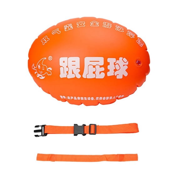 Thickened Inflatable Life-saving Bag Adult Double Airbag Buoy Bag Float Ball