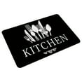 thumbnail image 1 of Thickened Kitchen Rugs, Highly Absorbent Soft Washable Kitchen Floor Mats, Available in 3 Sizes, Black, 1 of 4