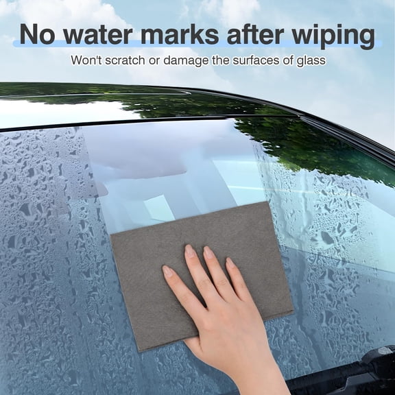 Thickened Magic Cleaning Cloth – Reusable Microfiber Cloth for Glass, Windows, Mirrors, Cars | Streak-Free & Absorbent by Safeglitz