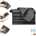 thumbnail image 1 of Thickened Magic Cleaning Cloth, Reusable Streak Free Microfiber Magic Cleaning Wipes, Quick Drying Window Cleaning Cloth with High Water Absorption, For Windows,Mirror,Glass,Car, 1 of 7