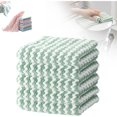 thumbnail image 1 of Thickened Microfiber Cleaning Cloth, Upgrade Reusable and Washable Towels for Dish Drying Washing, Kitchen Towels for Car, Kitchen, and Window (5, Blue), 1 of 7
