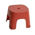 thumbnail image 1 of Thickened Mini Stool, Plastic Step Stool, Multi-Scene Use, Portable Step Stool, Perfect for Living Room, Entryway, and Bathroom as Shoe Bench or Shower Stool, Lightweight, 6 Color Options, 1 of 8