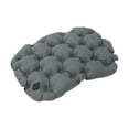 thumbnail image 1 of Thickened Moisture-Proof Foldable Inflatable Seat Cushion,Portable Lightweight Travel Air Sitting Pad-14.1''x11''x1.9'',Camping Chair Mat for Outdoor（Gray）, 1 of 6