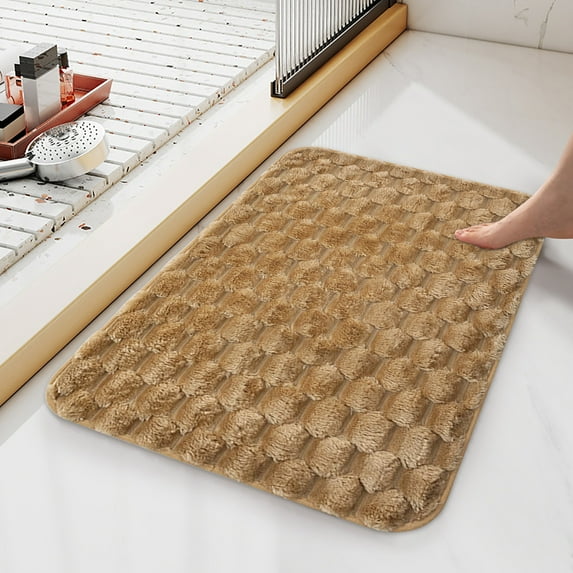 Thickened Non-slip Floor Mat, Waterproof Absorbent Mat, for Bathroom Kitchen, Soft Texture Doormat, Entryway Mat, Home Decor, High-Quality Rubber Material, for Wet Areas SouMaox Reduced Price