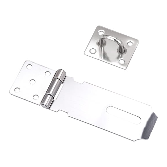 Thickened Not Theft Door Fastener Foldable Steel Latches Easy Installation Secure Closures Systems for Home Safety Use