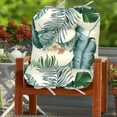 thumbnail image 1 of Thickened Outdoor Chair Cushions 2 Pack - Printed Patio Seat Pads 43x43/43x53cm for Garden, Patio Furniture, 1 of 6