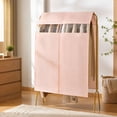 thumbnail image 1 of Thickened Oxfords Garment Dust Cover for Hanging Clothes, -Static Wardrobe Storage Cover Organizer, Dustproof Suit Protector for Closet, Breathable Home Clothes Storage Bag, 1 of 7
