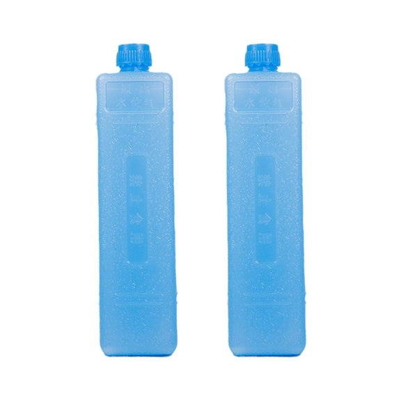 Thickened PE Ice Packs for Cooler, Reusable Freezer Gel Packs for Food Storage, Breast Milk, Camping, Conditioning Fans, Long Lasting Cold