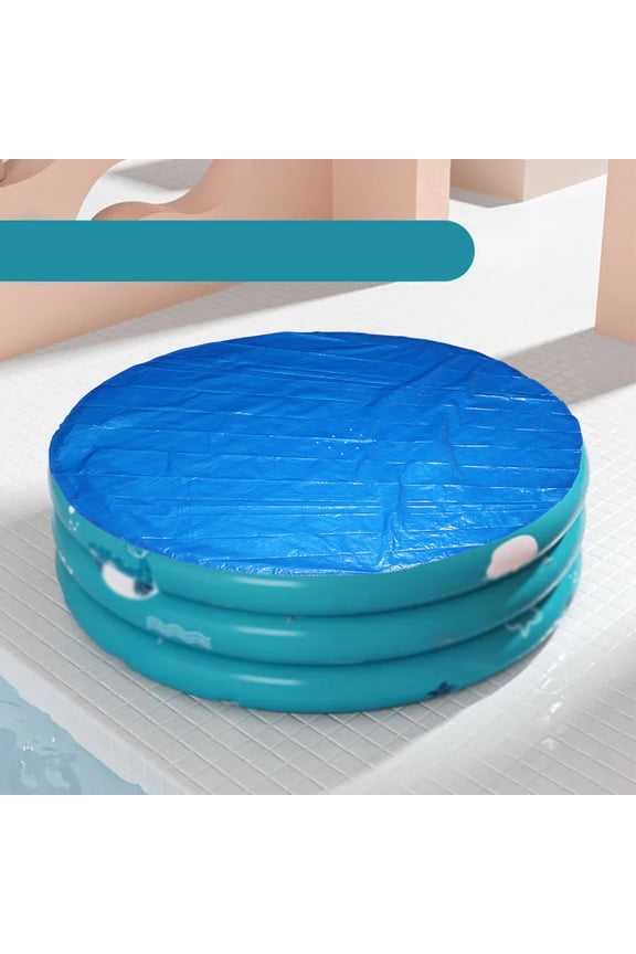 Thickened PE Woven Tarpaulin – Waterproof & Dustproof Cover for Round or Square Pools, Heavy Duty Pool Blanket, Also Use as Ground Cloth or Rain Tarp