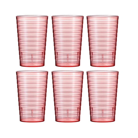 Thickened PS Plastic Water Cup with High Transparency, Lightweight, Easy to Clean for Daily Use, Children's Learning and Outdoor Sports