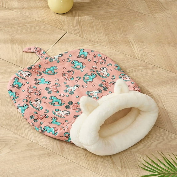 Thickened Pet Pocket Nest Bed Kitten Puppy Comfortable Warm Nest for Small Medium Dogs Cats Cat Sleeping Bag Winter Soft Fluffy