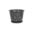 thumbnail image 1 of Thickened Plastic Flower Pot For Outdoor Sun Protection, Home Gardening Planter With Base Tray, UV Resistant Container For Balcony Yard Planting, 1 of 6