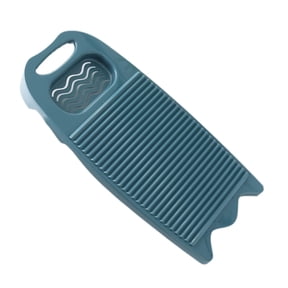 Thickened Plastic Washboard, Non-Slip Laundry Board for Hand Washing Clothes, Portable Scrubbing Board Blue