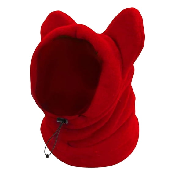 Thickened Plush Dog Winter Hat with Ear Protection for Small Medium Large Dogs Cat Pet Headwear Windbreak Earmuffs for Training Walking