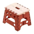thumbnail image 1 of Thickened Portable Folding Stool, Heavy Duty Plastic Step Stool, Household Shoe Changing Chair, Outdoor Low Seat, Space Saving Foldable Bench, 100kg Capacity Utility Stool, 1 of 6
