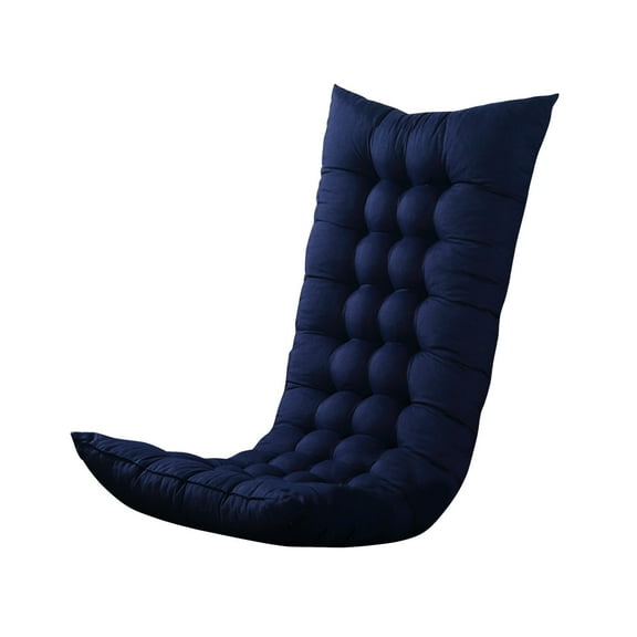 Thickened Recliner Seat Cushion 49x19x3in Non-Slip Hook Loop Fasteners Reversible Pad Home Office Patio Support
