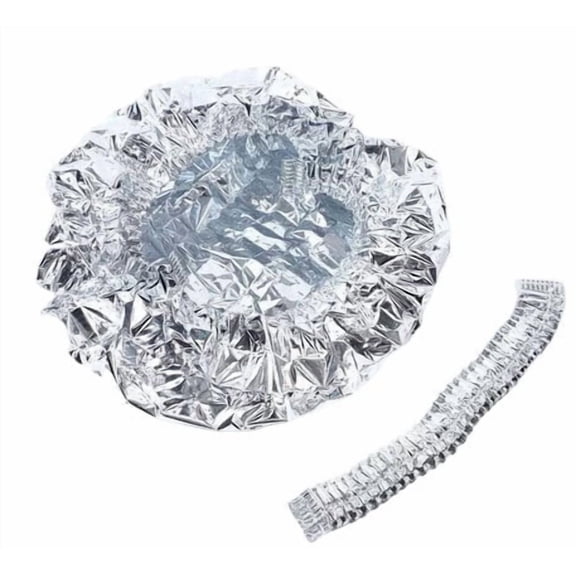 Thickened Reusable Aluminum Foil Food Cover Heat Retaining Fresh Keeper Sealable Kitchen Vessel Cover For Daily Meal Vegetable Leftover Storage