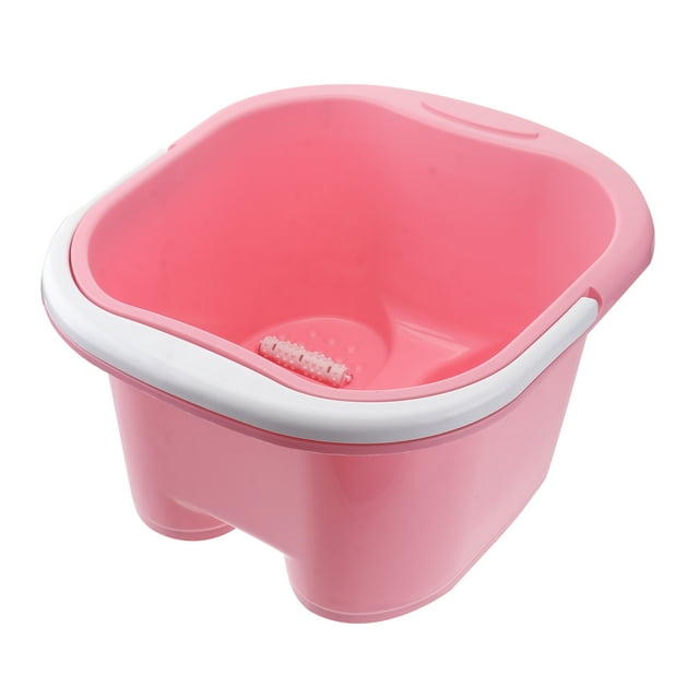 Thickened Roller Foot Bath Bucket Plastic Massage Foot Tub Footbath
