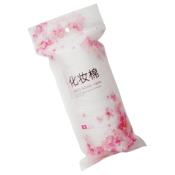 Thickened Round Cosmetic Pads Seamless Edges Technology Enhanced Absorbency For Toner Application And Makeup Removal Dermatologist Tested