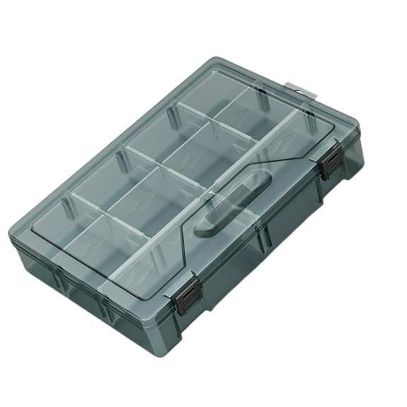 Thickened Screw Organizer Box with Lids Compartments Tool Bin Divider Compartment Containers Sorting Screw Box