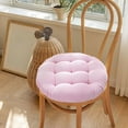 thumbnail image 1 of Thickened Seat Cushion with Soft Corduroy Cover, Comfortable Chair Pad for Kitchen Dining Office Chair, Foam Support for Long Sitting(Pink), 1 of 4